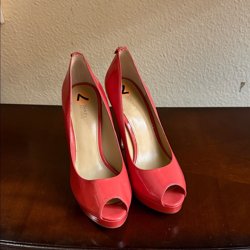 Michael Kors Peep Toe Heels